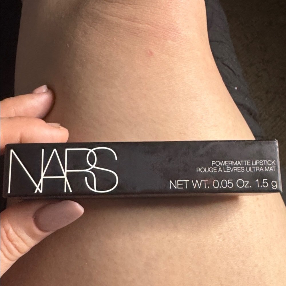NARS Powermatte Lipstick in Black Packaging